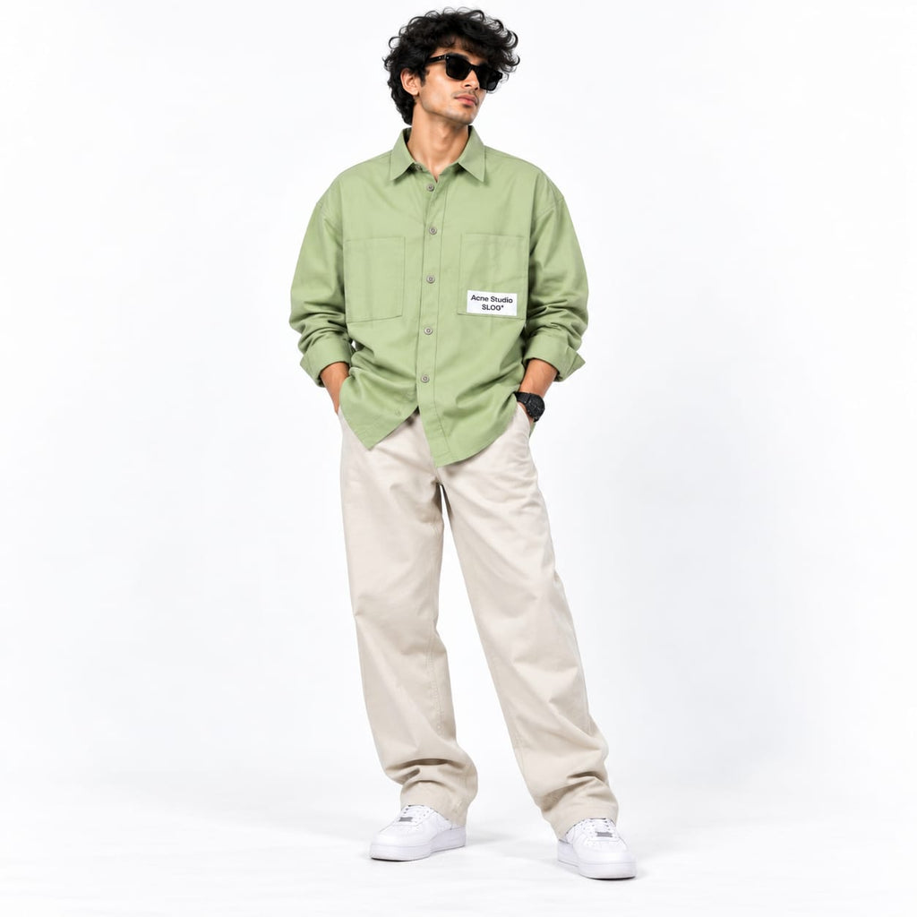 Stockholm 1996 Oversized Graphic Shirt