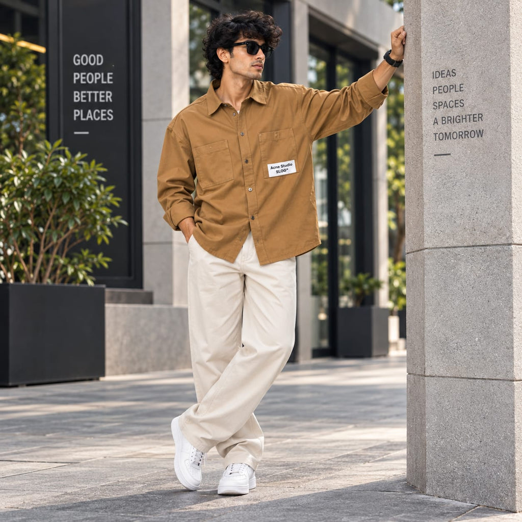 Stockholm 1996 Oversized Graphic Shirt