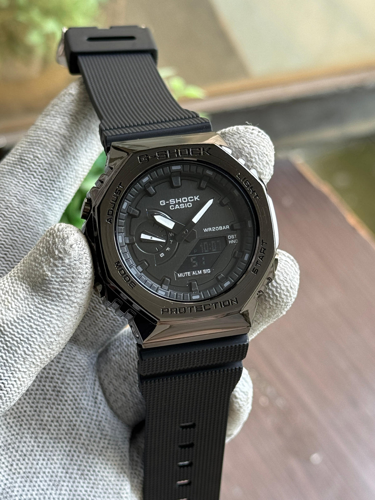 Casio G-Shock GM-2100-1ADR Analog+Digital watch