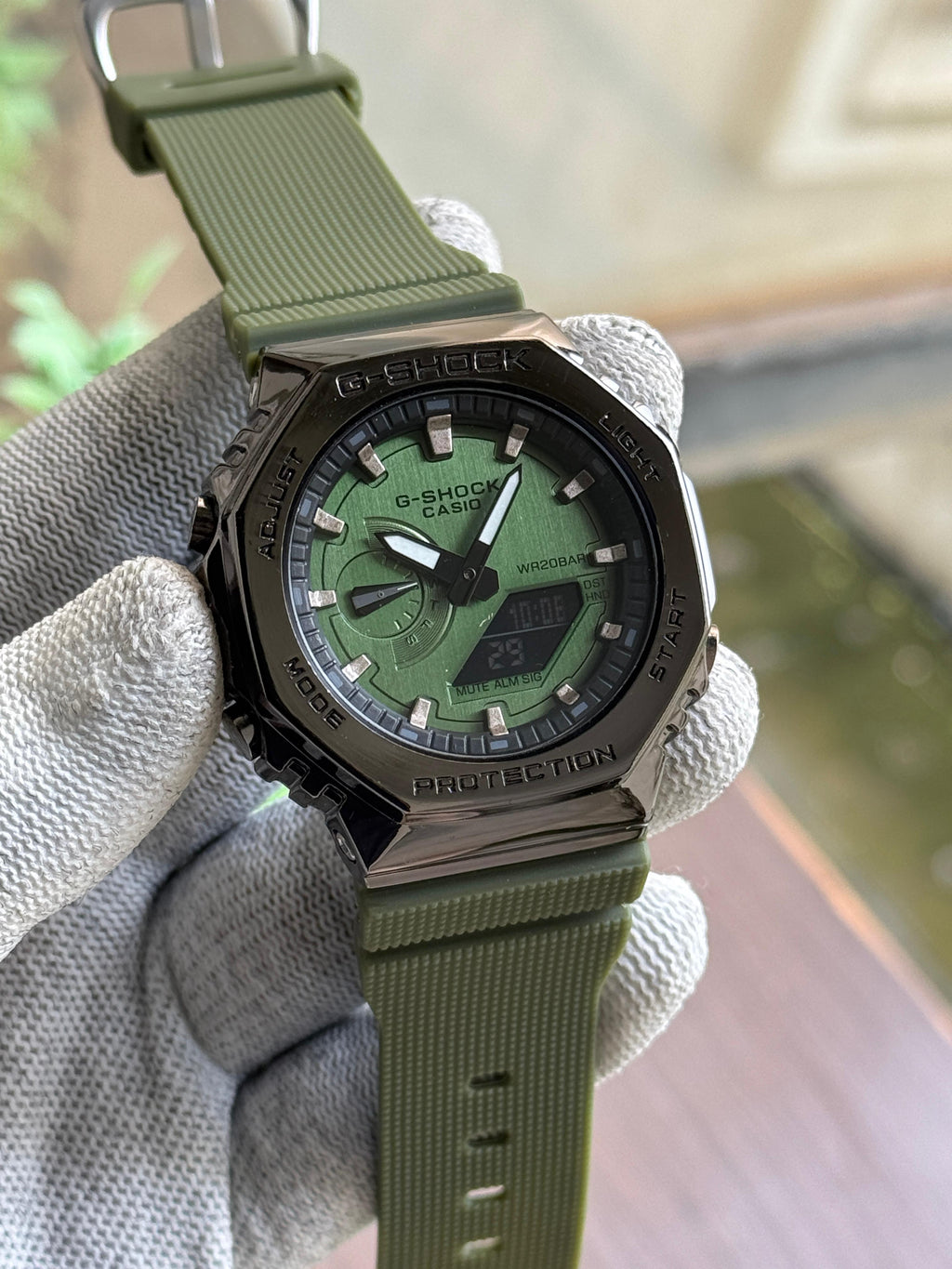Casio G-Shock GM-2100-1ADR Analog+Digital watch