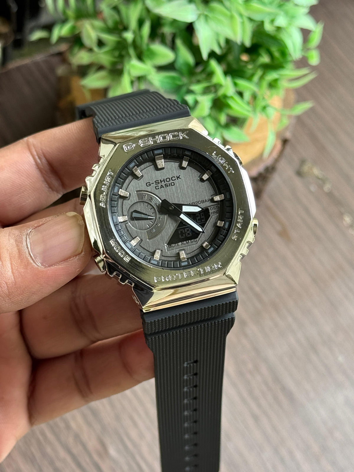 Casio G-Shock GM-2100-1ADR Analog+Digital watch