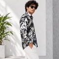 Ink Swirl Abstract Printed Shirt