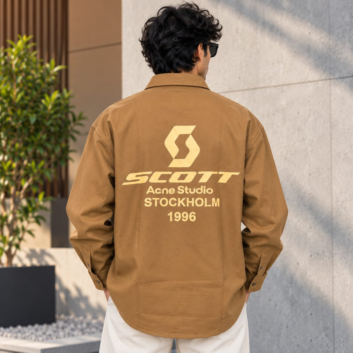 Stockholm 1996 Oversized Graphic Shirt