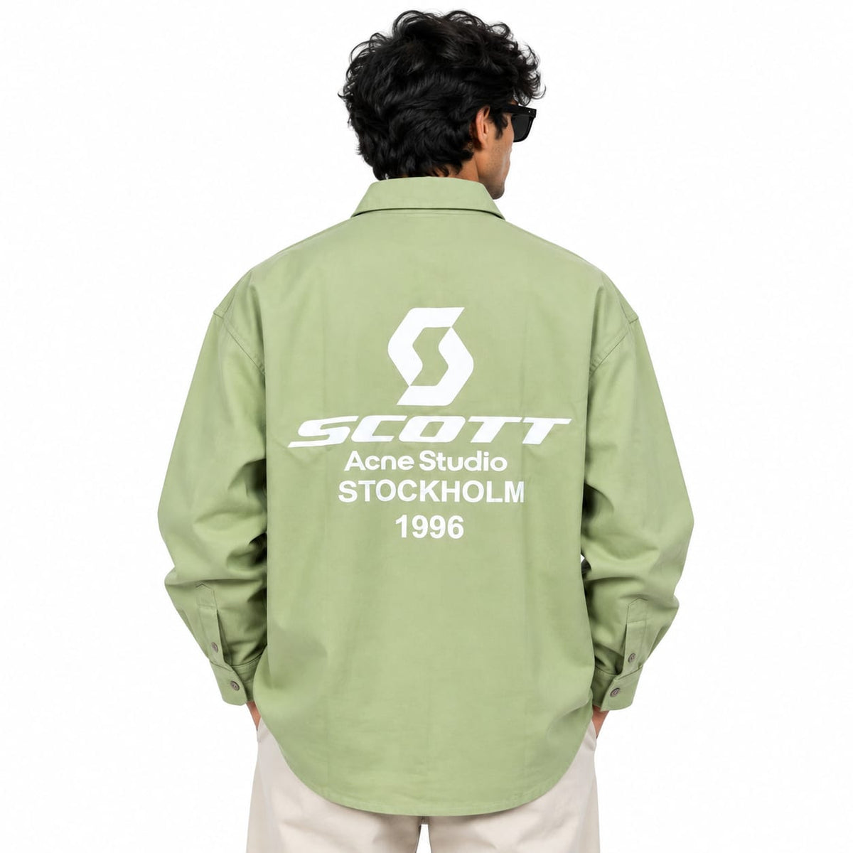 Stockholm 1996 Oversized Graphic Shirt