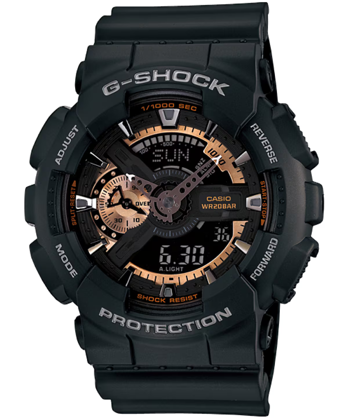 G-SHOCK ANALOG-DIGITAL GA-110 SERIES GA-110-1B